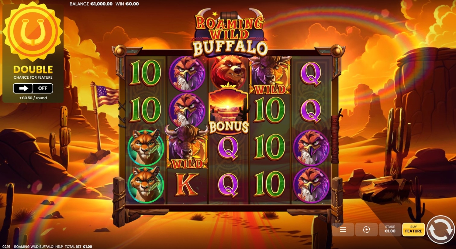 Roaming Wild Buffalo
