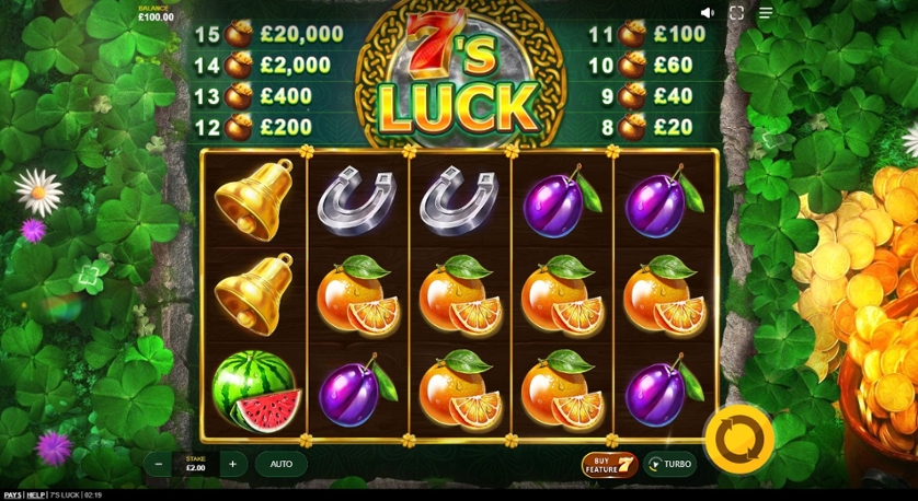 7’s Luck