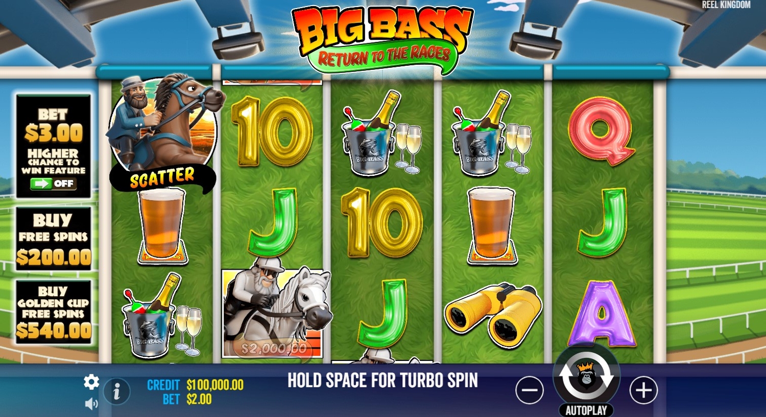 Big Bass Return to the Races