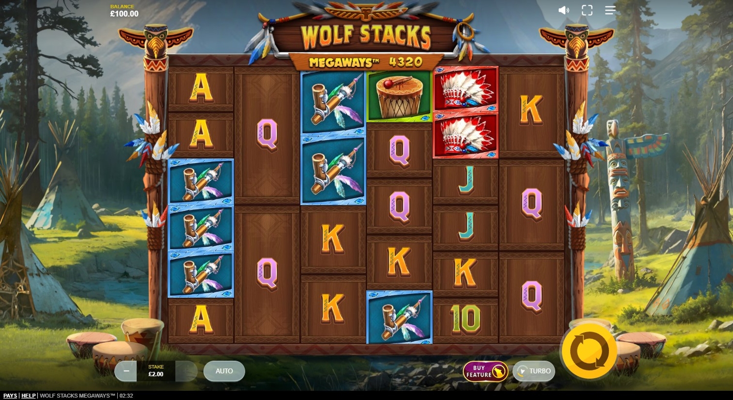 Wolf Stacks Megaways