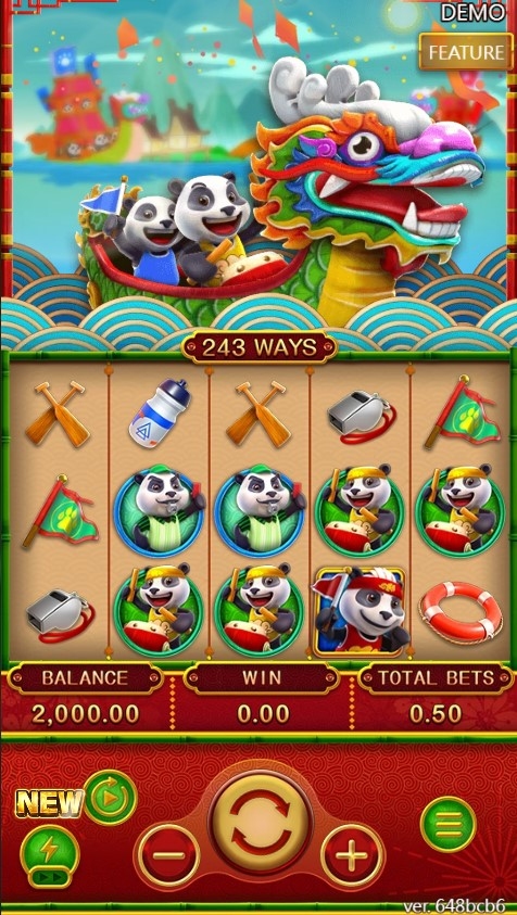 Panda Dragon Boat