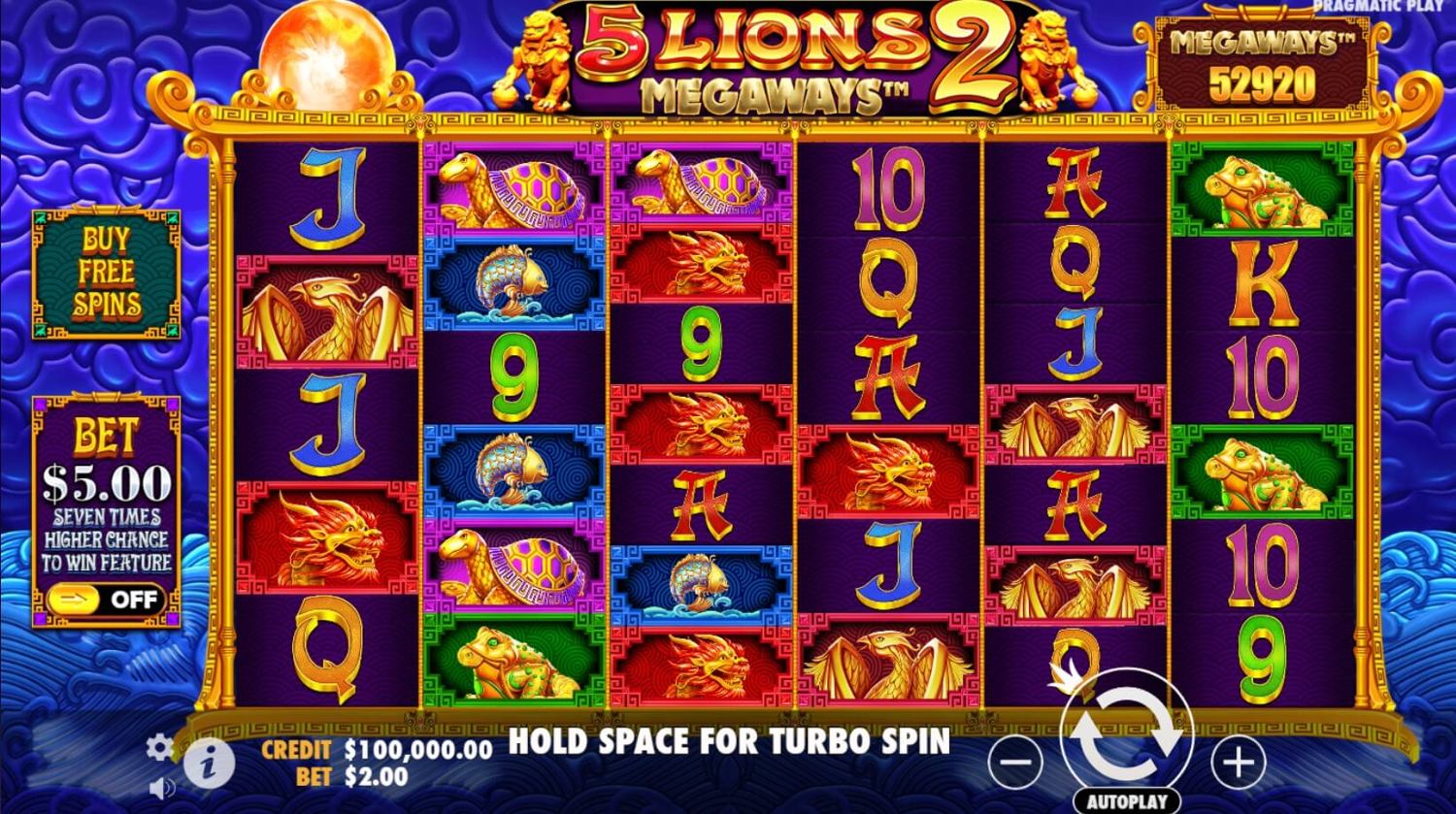 5 Lions Megaways 2