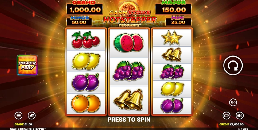 Cash Strike Hotstepper Megaways