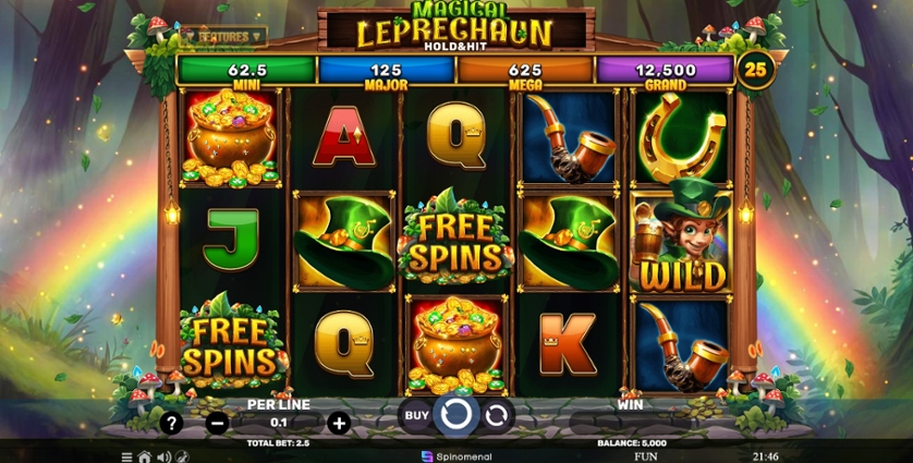 Magical Leprechaun - Hold & Hit
