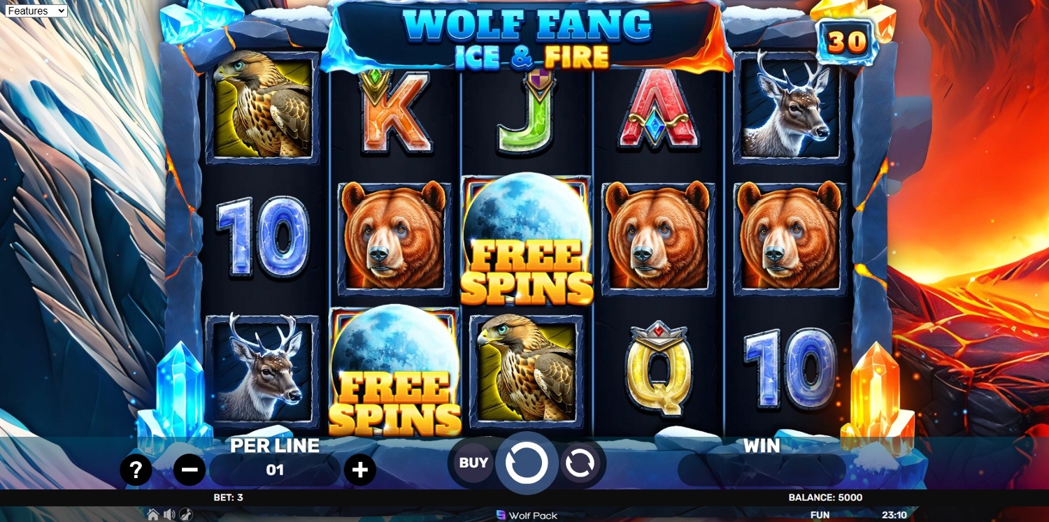 Wolf Fang - Ice & Fire