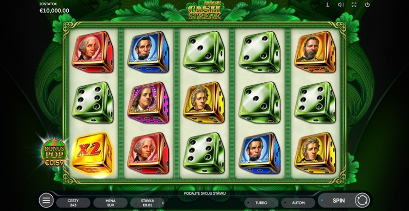 Cash Streak Dice