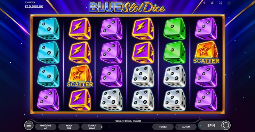 Blue Slot Dice