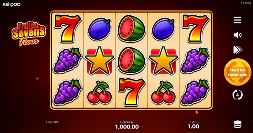 Fruits and Sevens Fever