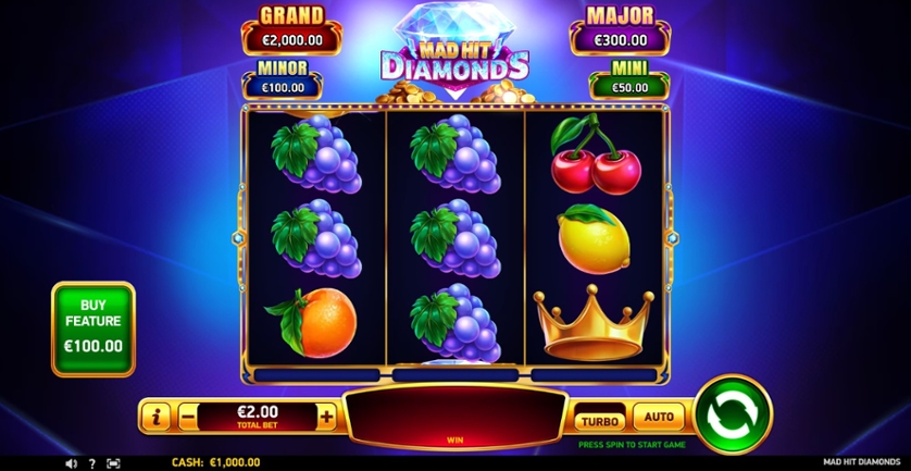 Mad Hit Diamonds
