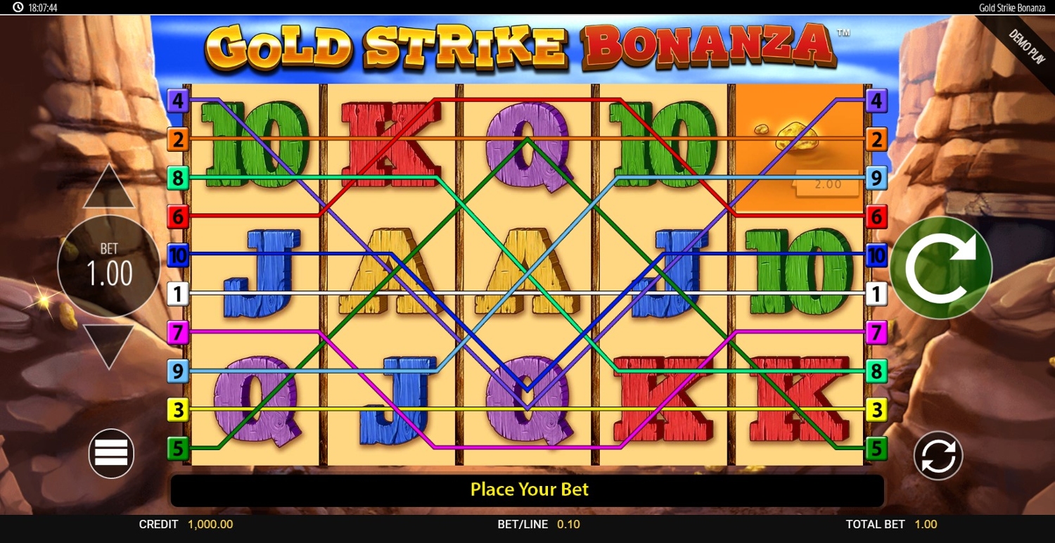Gold Strike Bonanza (Reel Time Gaming)