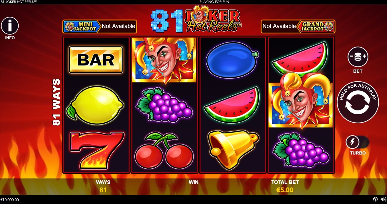81 Joker Hot Reels