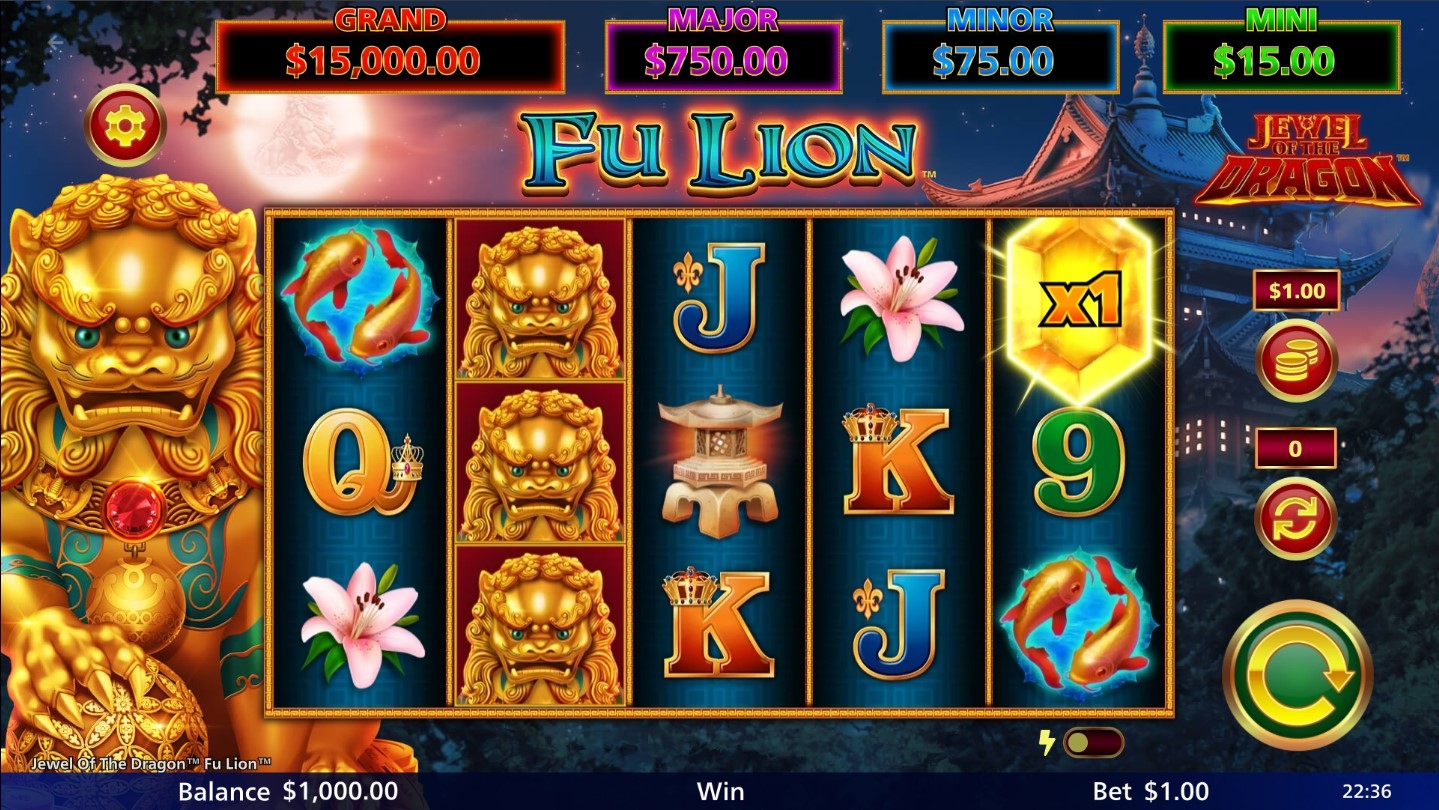 Jewel of the Dragon Fu Lion
