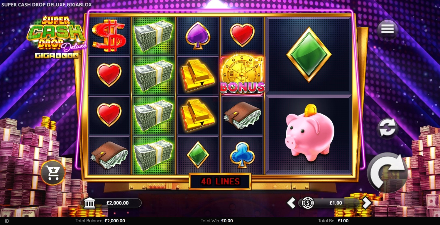 Super Cash Drop Deluxe Gigablox