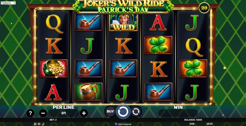 Joker's Wild Ride Patrick's Day