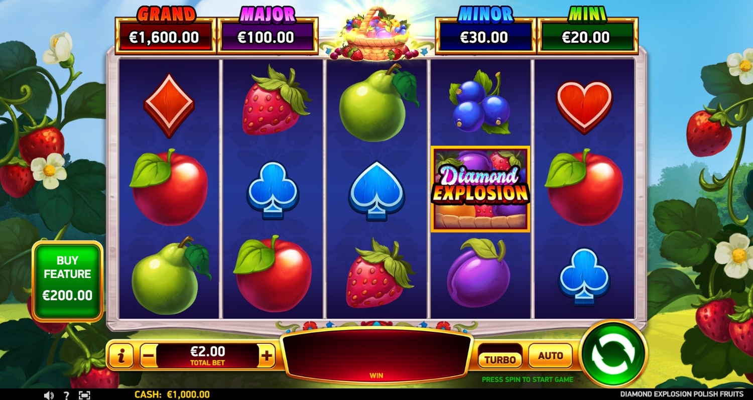 Diamond Explosion Polish Fruits