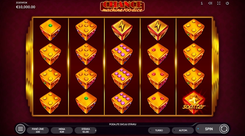 Chance Machine 100 Dice