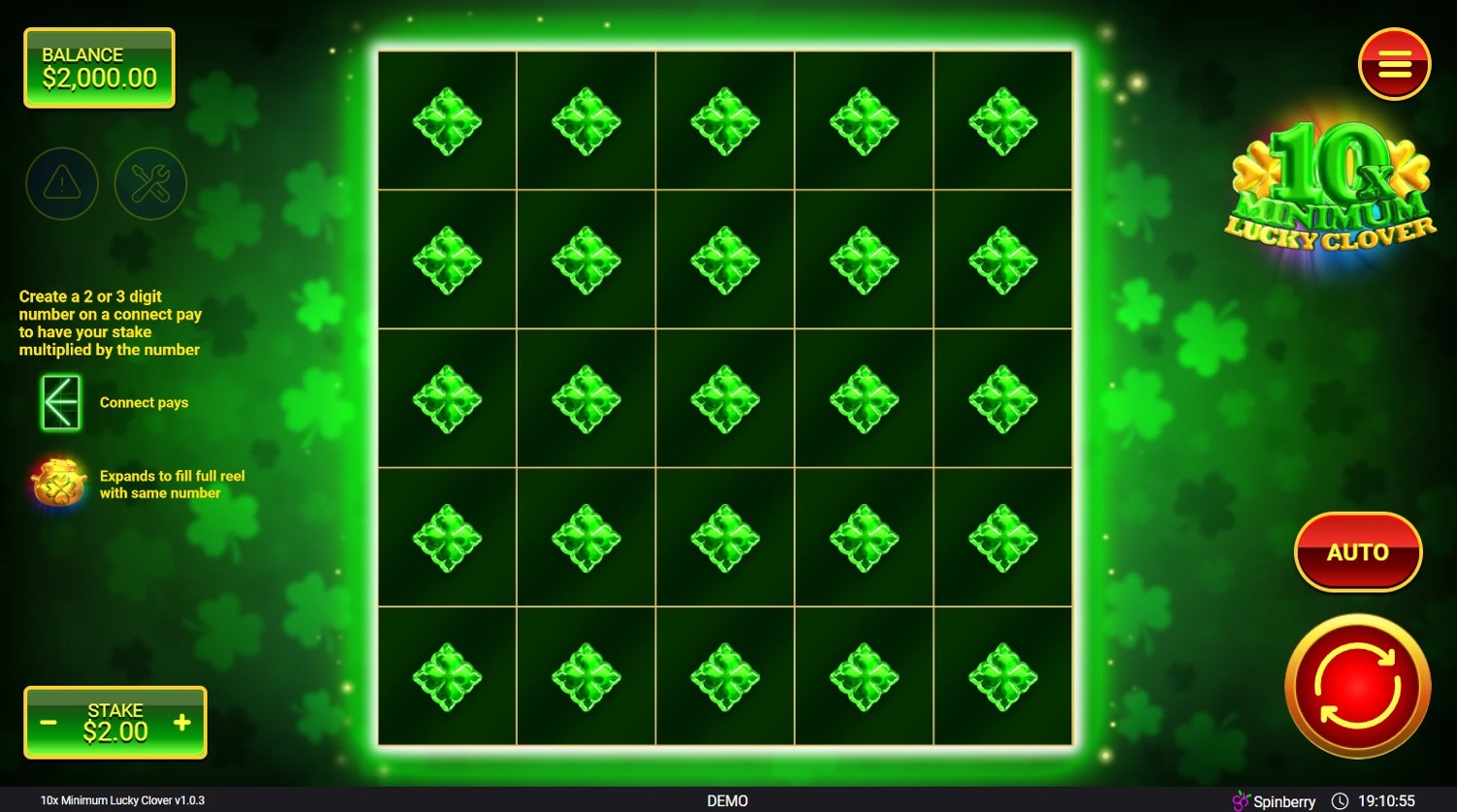 10x Minimum Lucky Clover
