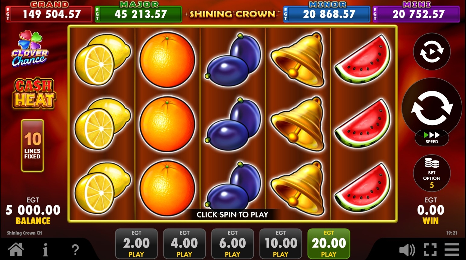 Shining Crown Cash Heat
