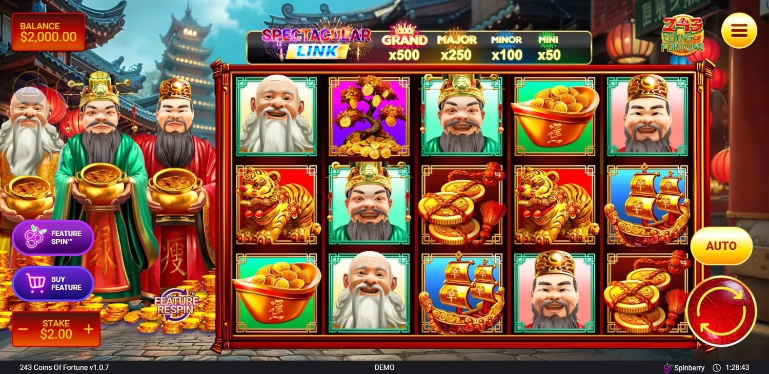243 Coins of Fortune