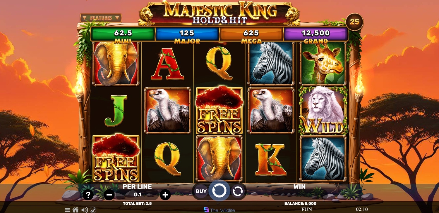 Majestic King - Hold & Hit