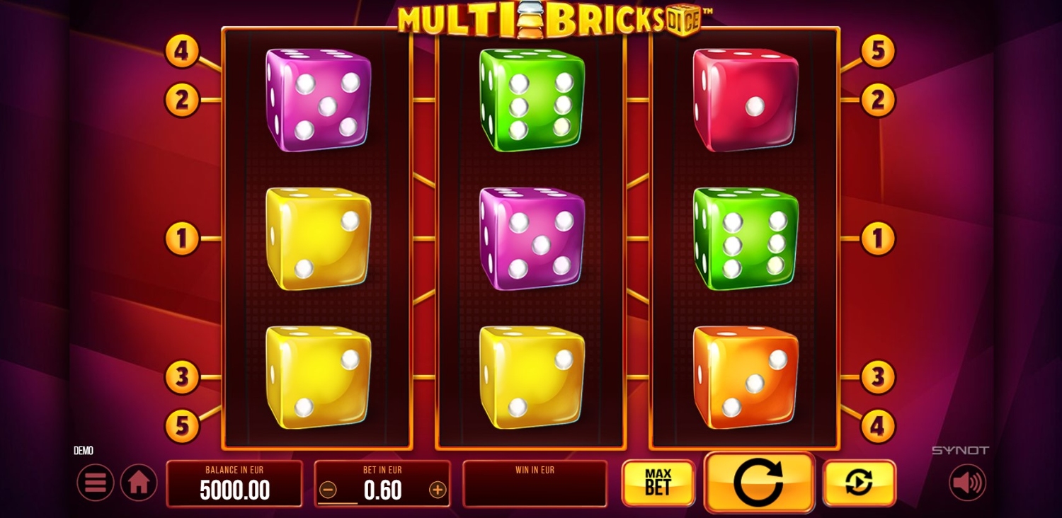 Multi Bricks Dice