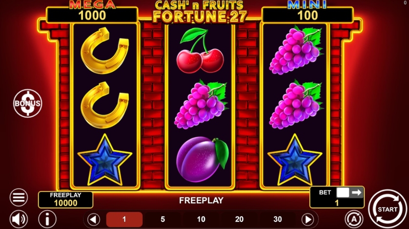 Cash'n Fruits Fortune 27