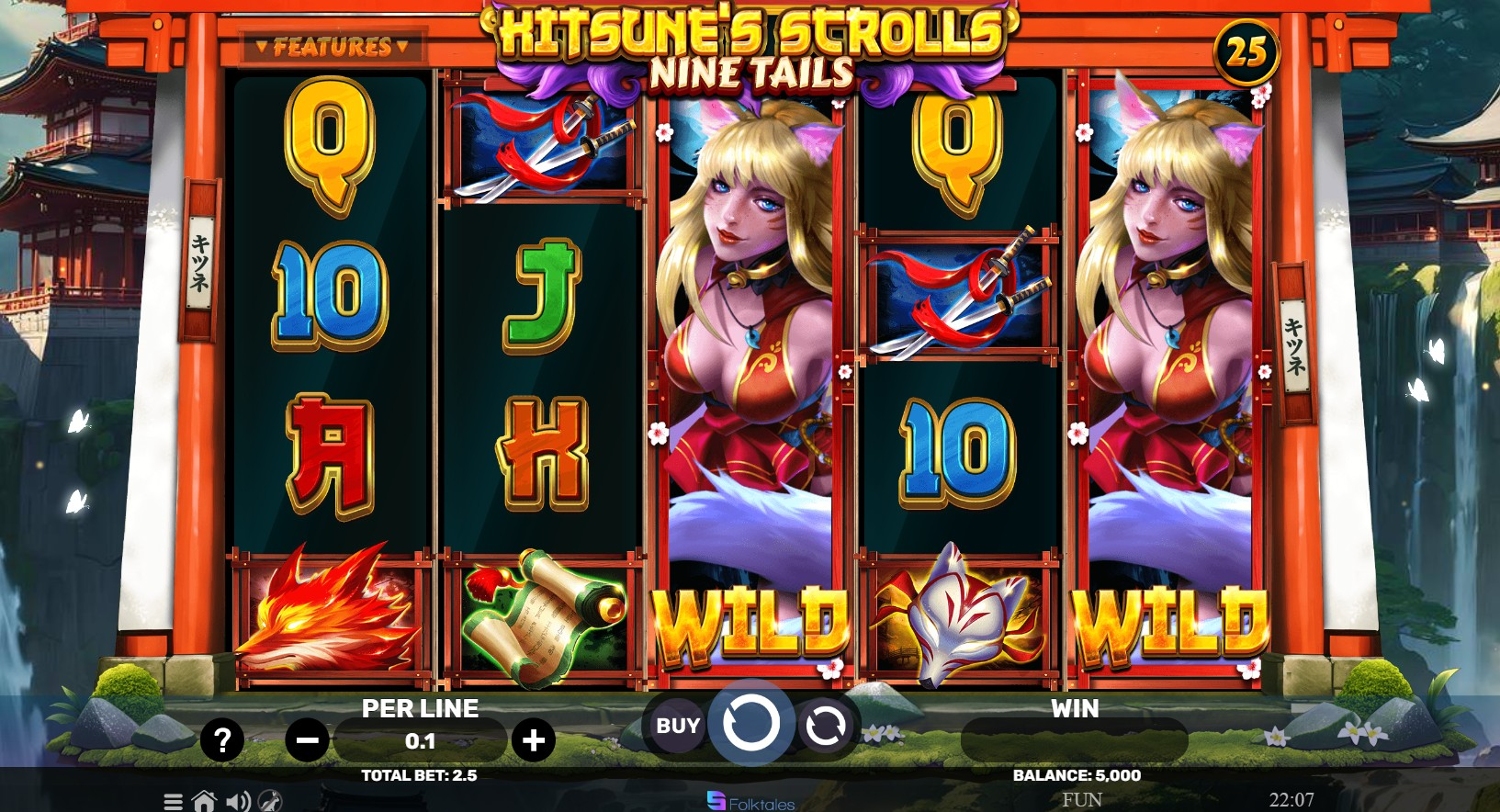 Kitsune's Scrolls Nine Tails