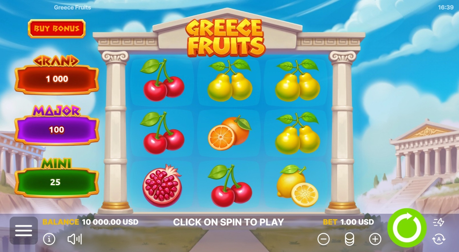 Greece Fruits