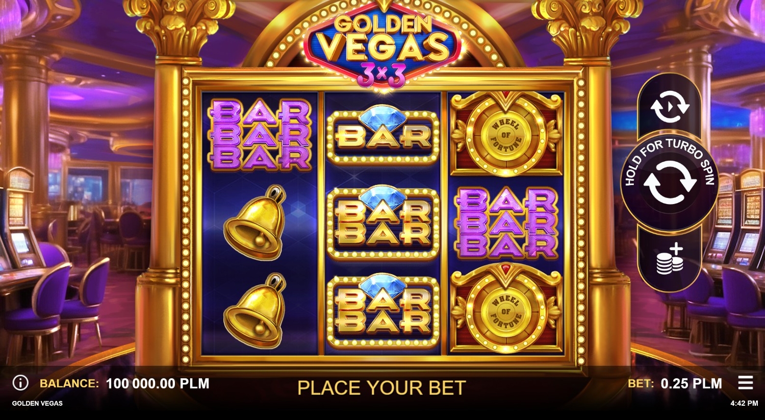 Golden Vegas 3x3