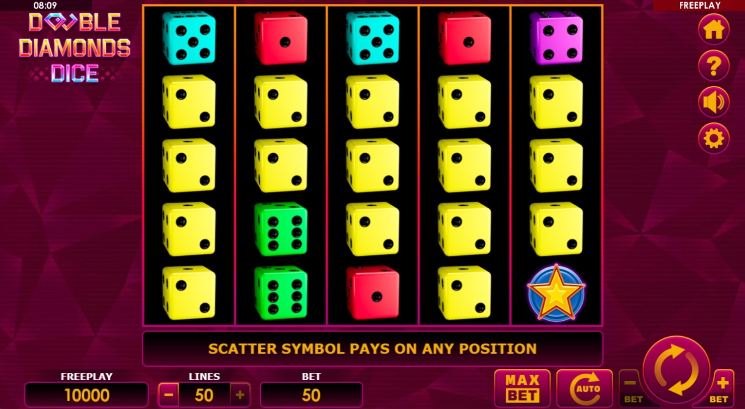 Double Diamonds Dice