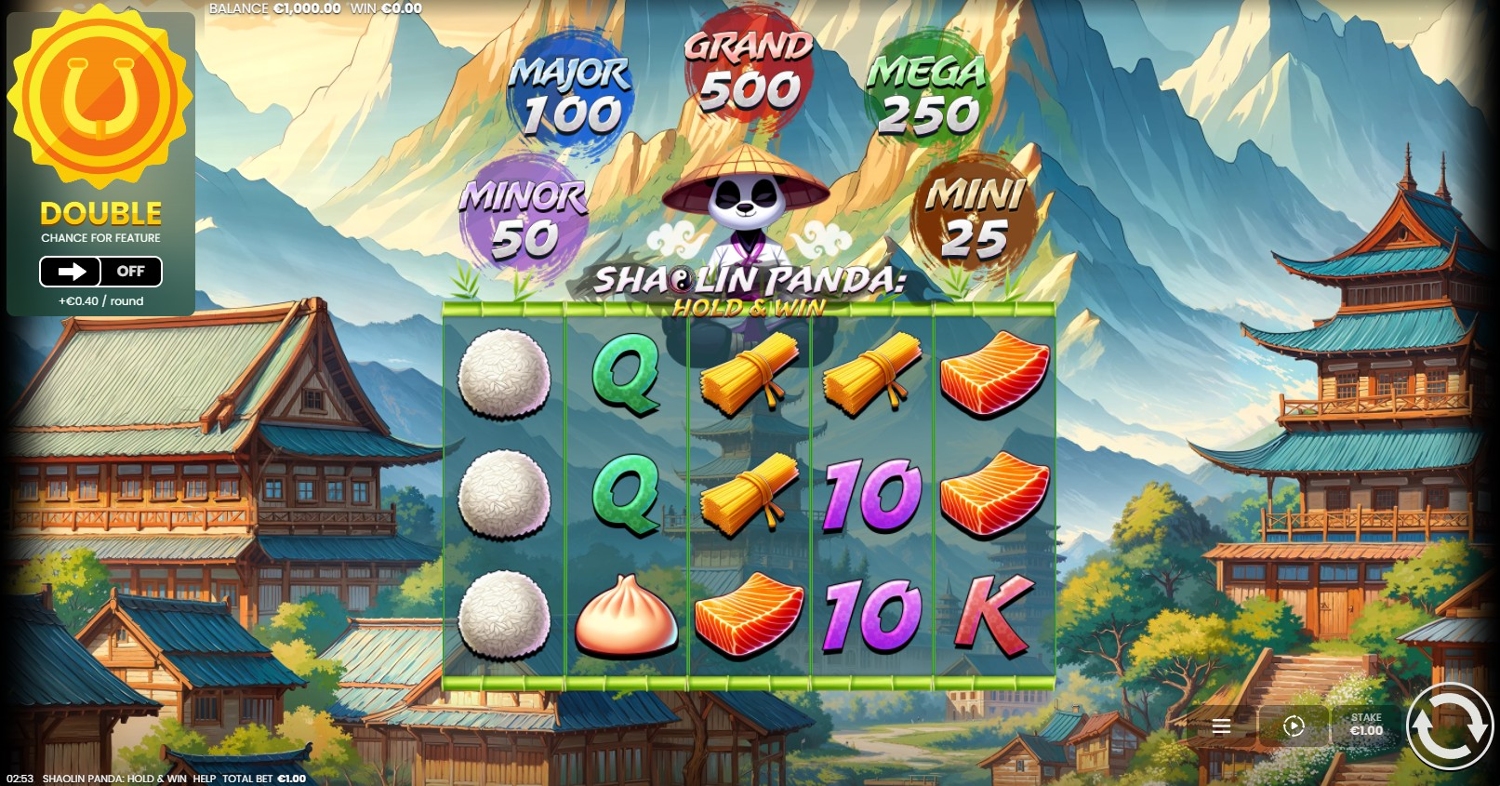 Shaolin Panda: Hold & Win