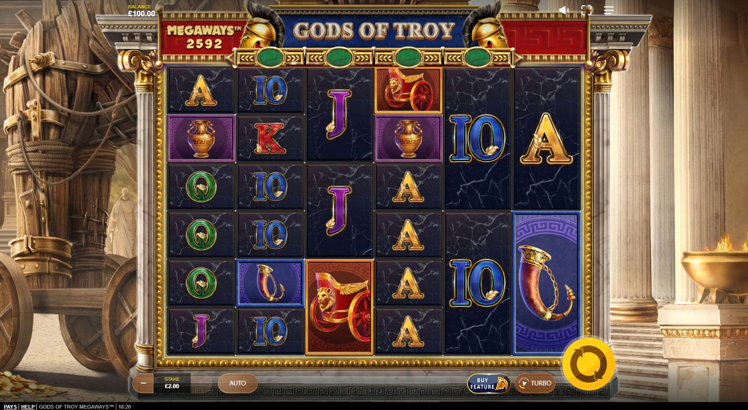 Gods of Troy Megaways