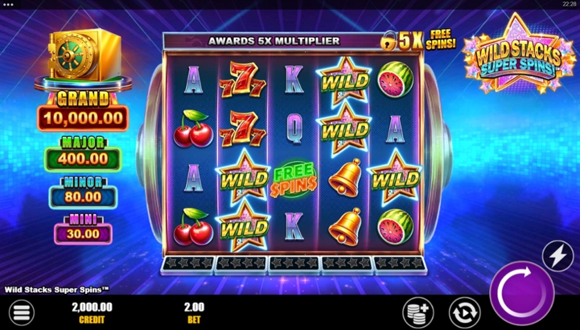 Wild Stacks Super Spins