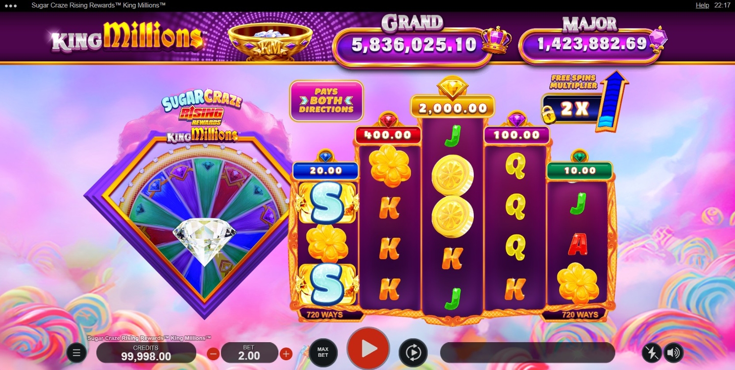 Sugar Craze Rising Rewards King Millions