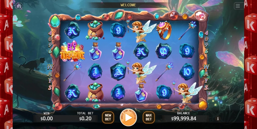Elf Treasure Lock 2 Spin