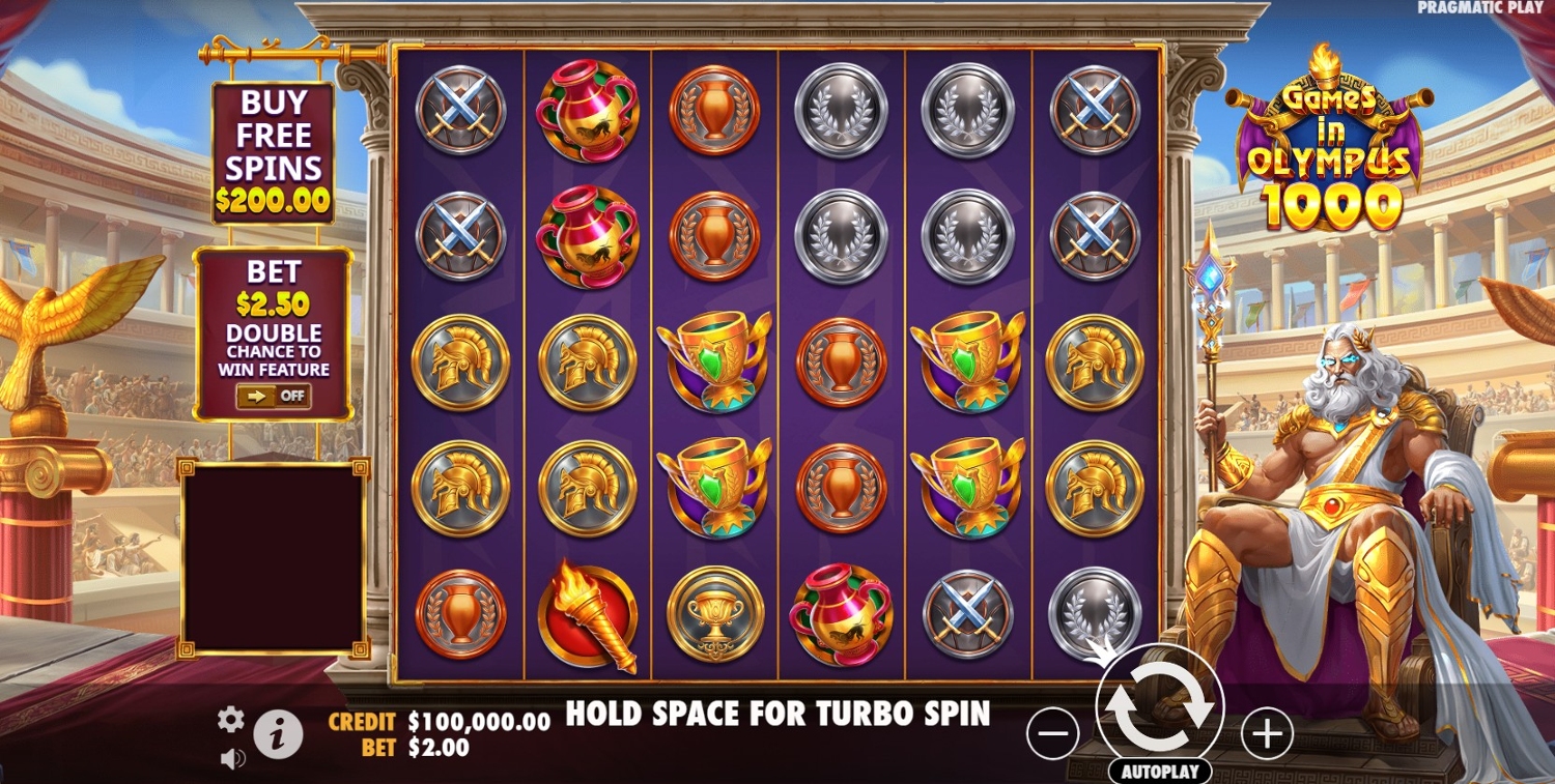 Games in Olympus 1000