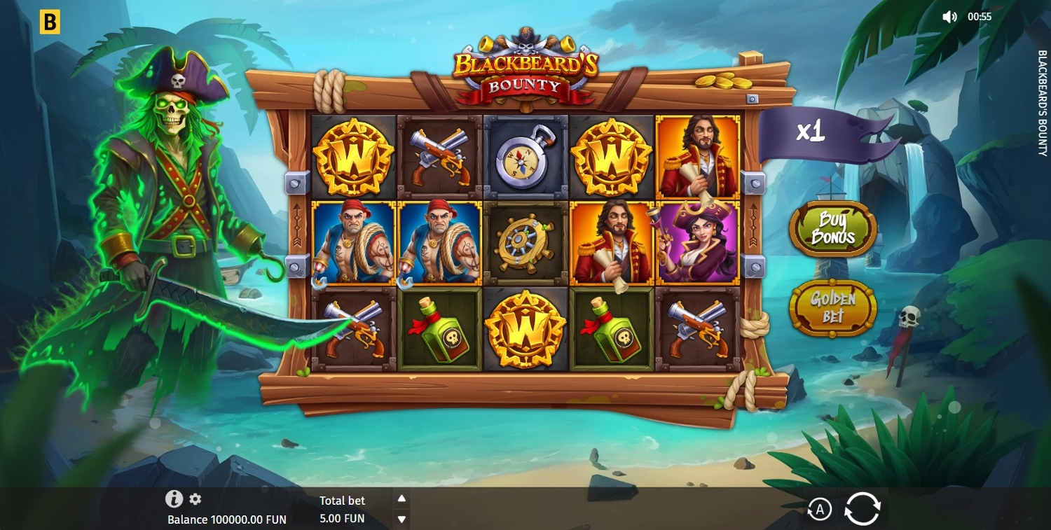 Blackbeard's Bounty (BGaming)