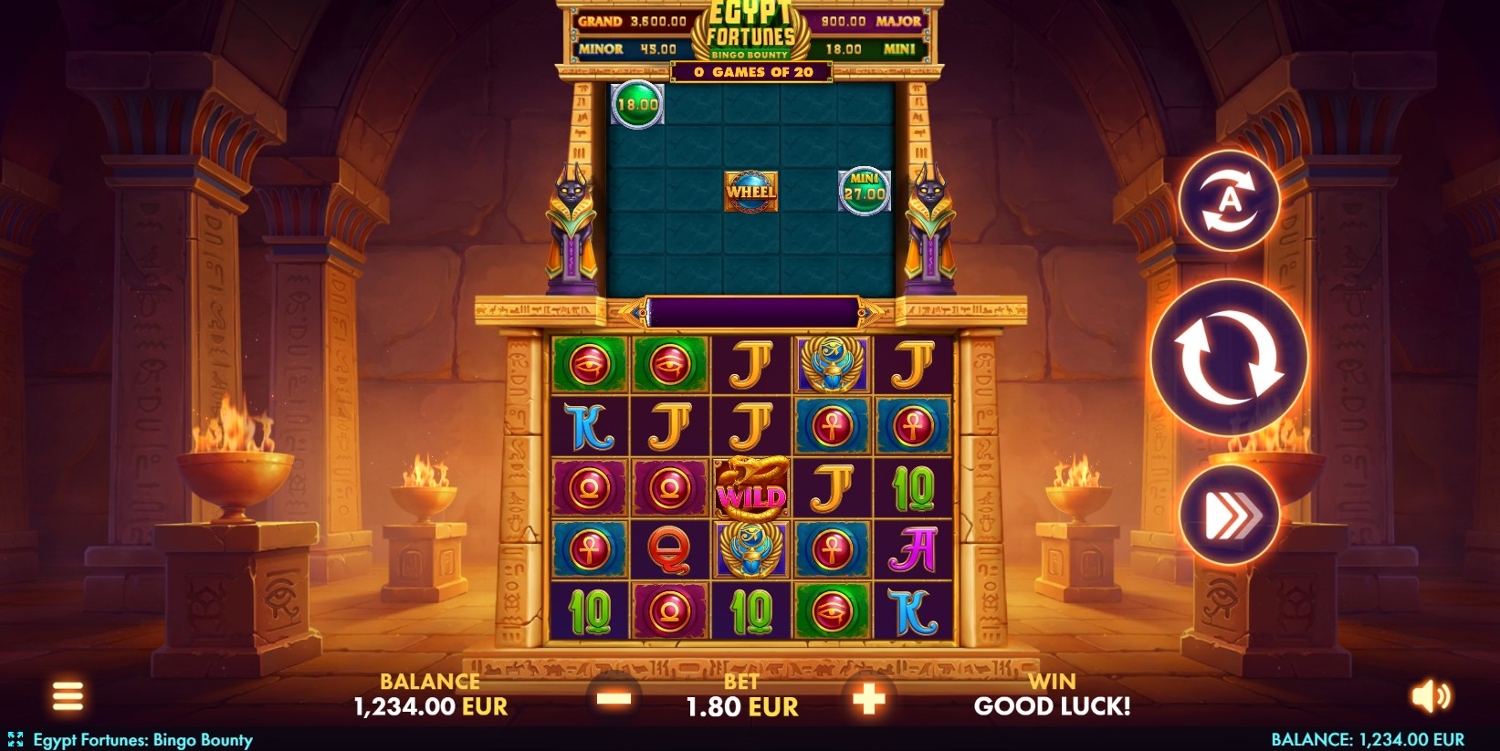 Egypt Fortunes: Bingo Bounty