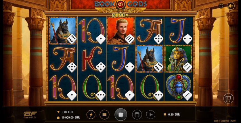 Book of Gods Dice