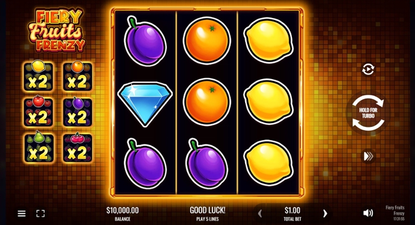 Fiery Fruits Frenzy