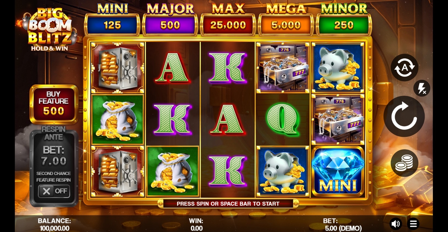 Big Boom Blitz Hold & Win