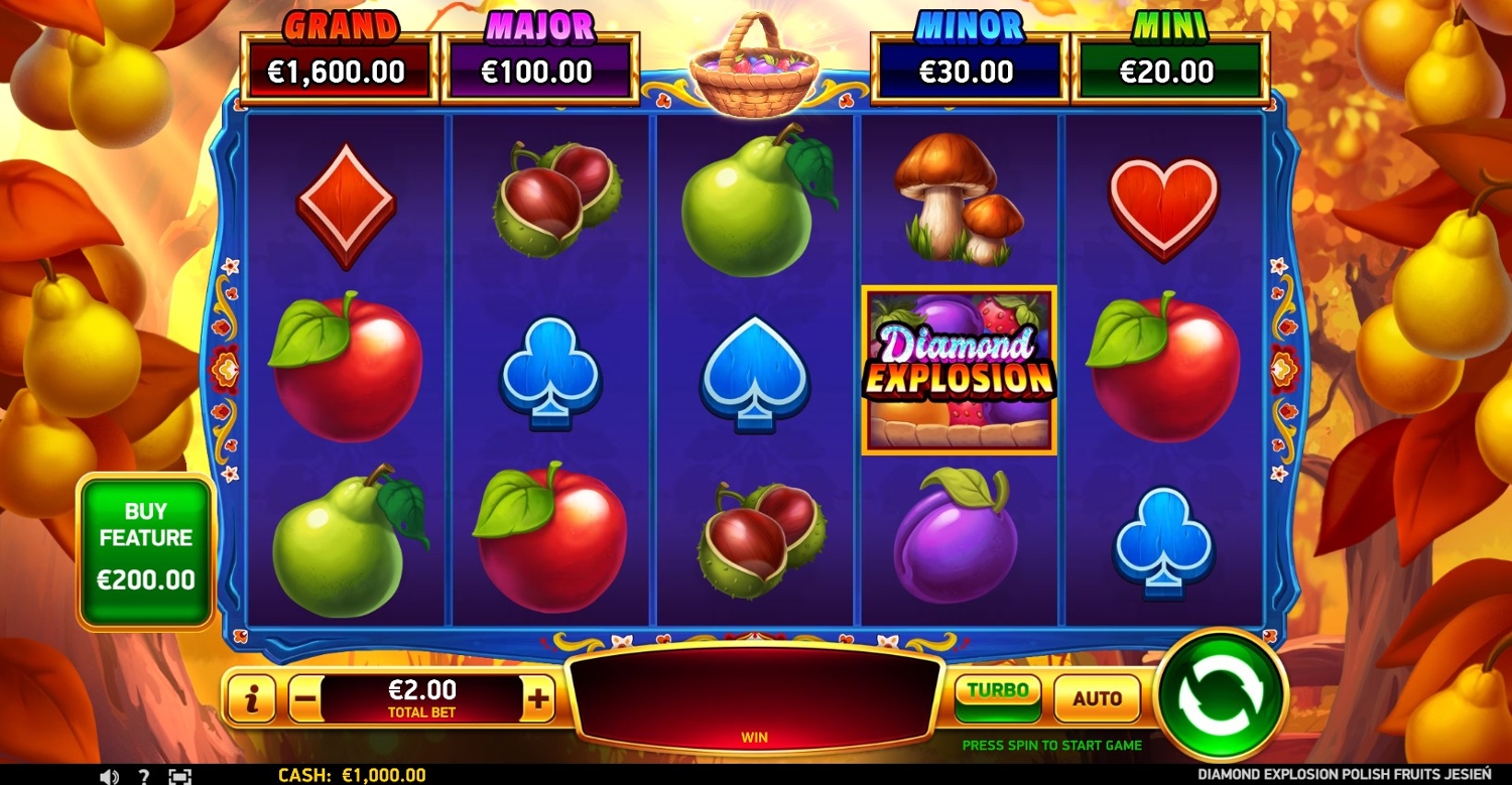 Diamond Explosion Polish Fruits Jesien