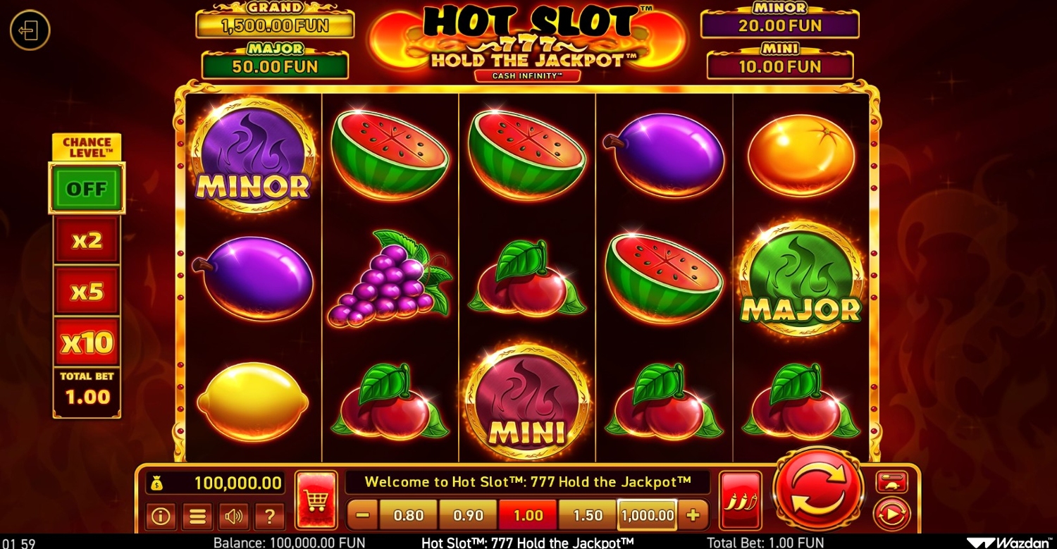 Hot Slot: 777 Hold the Jackpot