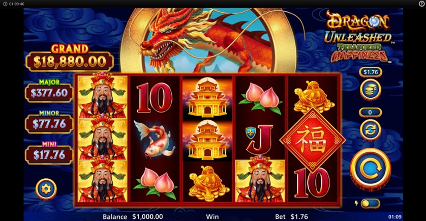 Dragon Unleashed Treasured Happiness