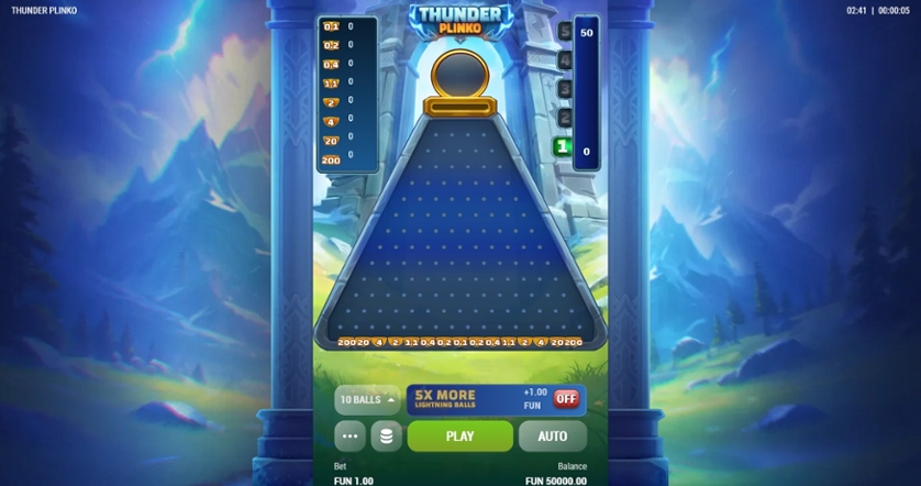Thunder Plinko