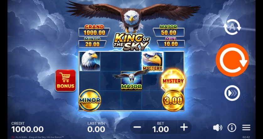 King of the Sky: Hit the Bonus