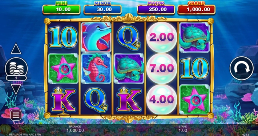Mermaid's Win & Spin