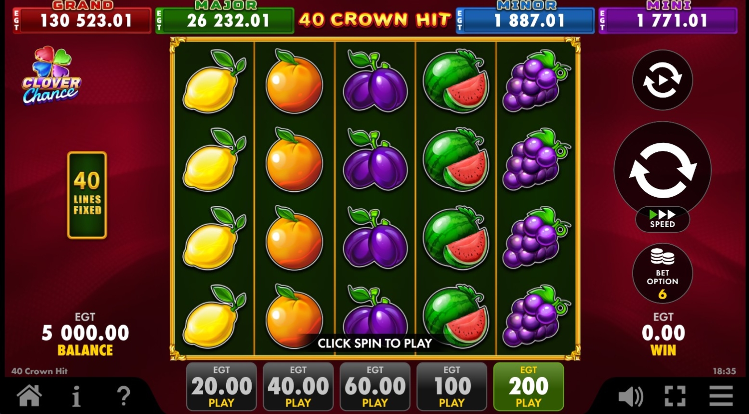 40 Crown Hit