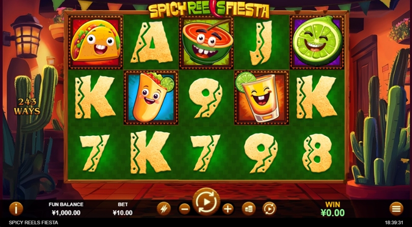 Spicy Reels Fiesta