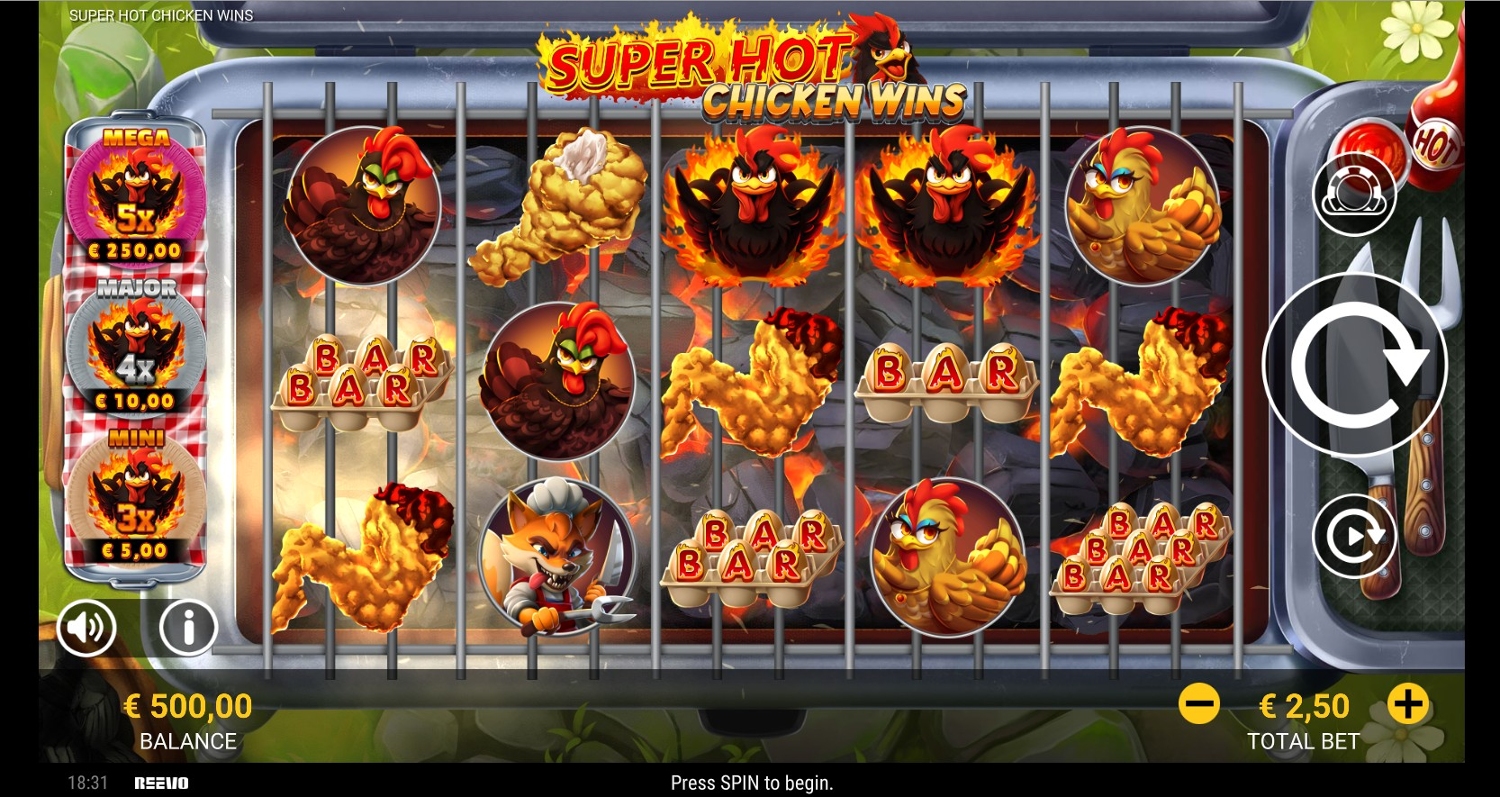 Super Hot Chicken Wins